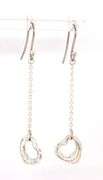 Tiffany & Co open heart dangle earrings