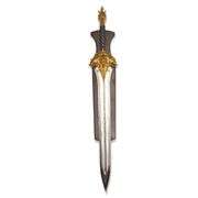 Vintage-Style Stainless Steel Lion Head Sword