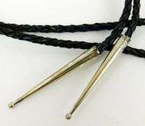 Vintage Sterling Navajo Eagle Bolo Tie