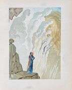 Collectible Original Color Engraving by Salvador Dali from The Divine Comedy