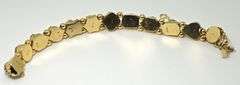 Wonderful Estate 14K Cameo Slide Bracelet