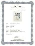 Rare Salvador Dali Original Engraving from The Divine Comedy, Inferno