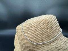 Sterling Silver Magic Snake Chain 1mm Solid 925 Italy New Brazilian Bracelet 7"