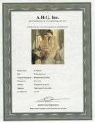 Highly Collectible After Richard Edward Miller One of a kind oil on Canvas signed by the artist, A S