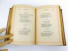19th C. Complete Poetical Works of Robert Burns Antique Book
