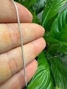 Sterling Silver Snake Chain 1.2mm Solid 925 Italy New Brazilian Bracelet 7"