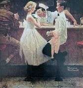 Collectible Vintage Norman Rockwell Circa 1970