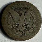 1893 O Morgan Dollar