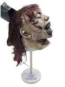 Linda Blair Signed Autographed The Exorcist Mask & Custom Display Stand ACOA ITP