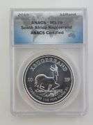 2019 1 Oz. Silver Krugerrand, ANACS MS70