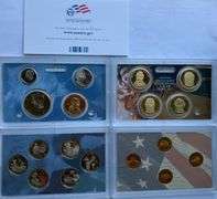 2009-2011 US Proof Sets With Original Boxs