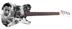 Bruce Springsteen Born To Ride Autographed Custom Graphics Guitar ACOA