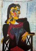 Colectible Pablo Picasso, Portrait of Dora Maar