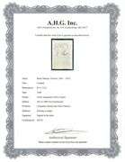 Very rare Henri Matisse etching signed in the plate, C.1920, from the series of Cinquante Dessins