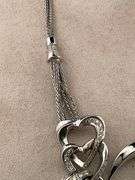 CERTIFIED 18K WHITE GOLD DIAMOND NECKLACE