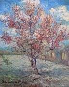 Vincent Van Gogh, Pink Peach Tree in Blossom