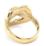 18kt Yellow gold love knot ring