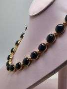 Magnificent Star Sapphire and diamond Necklace in Silver – GGA Certified