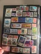 Very Rare Collection of Mixed Vintage Stamps 7 pages