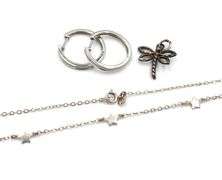 Set of 925 sterling silver jewelry