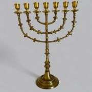 Solid Brass Menorah