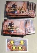 9 2007-2015 Presidential Dollar Proof Sets