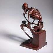 Bronze Skeleton Thinker