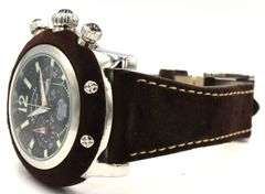 Glam Rock black dial stainless steel watch