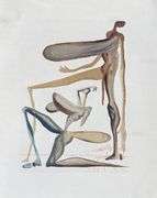 Highly Collectible Salvador Dali Original Color Engraving from The Divine Comedy