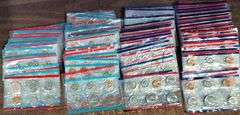 Huge Lot of 58 Assorted Mint Sets without Envelopes