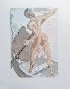 Collectible Original Color Engraving by Salvador Dali from The Divine Comedy