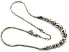 John Hardy beaded chain necklace