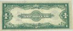 Near Unc Series of 1923 $1 Silver Certificate.