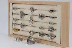 Sterling Silver 925 Stamped Ring Lot