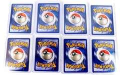 8 Pokémon 1999 1st Edition Trade Cards