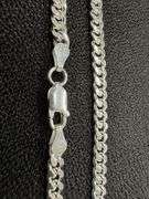 Sterling Silver Solid Miami Cuban Link Chain 4.2mm 925 Italy Heavy Curb Bracelet 7" Inch