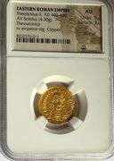 Eastern Roman Empire Theodosius 11 Solidus402-450