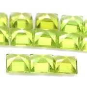 High fire brightly colored 9.55ct Peridot set!