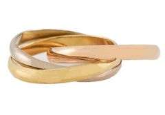 Cartier Classic Model Trinity Ring in 18K, SZ 69