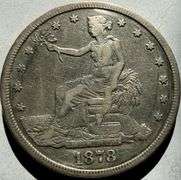 1878 S Trade Dollar