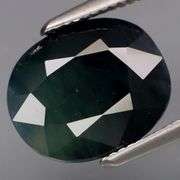 Gorgeous 4.26ct smoky green Sapphire! Heated only!