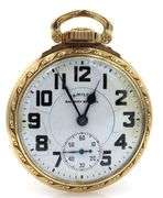 Popular Hamilton 992B Pocket Watch in 10K GF Case