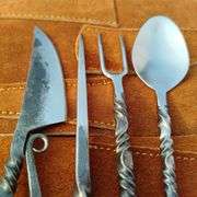 Medieval-Style Viking Cutlery Set