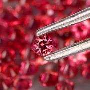 Exceptional 2.02ct diamond cut Songean Sapphire set