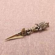 Brass Buddhist Vajra Dorje Ritual Pestle