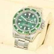 Very rare Emerald and diamond Rolex day just and quieckset submariner