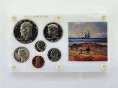 1976-S Proof Birth Year Coin Set In Capital Plastics Holder