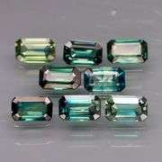 Breath taking! 2.80ct set of blue green Australian Sapphires