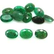 Real 8.90ct 15 piece Zambian Emerald set!