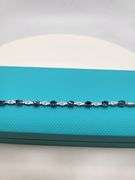 Tanzanite and diamond Bracelet in Silver – GGA Certified. Set in lustrous silver, 2.70 ctw, Size: 7